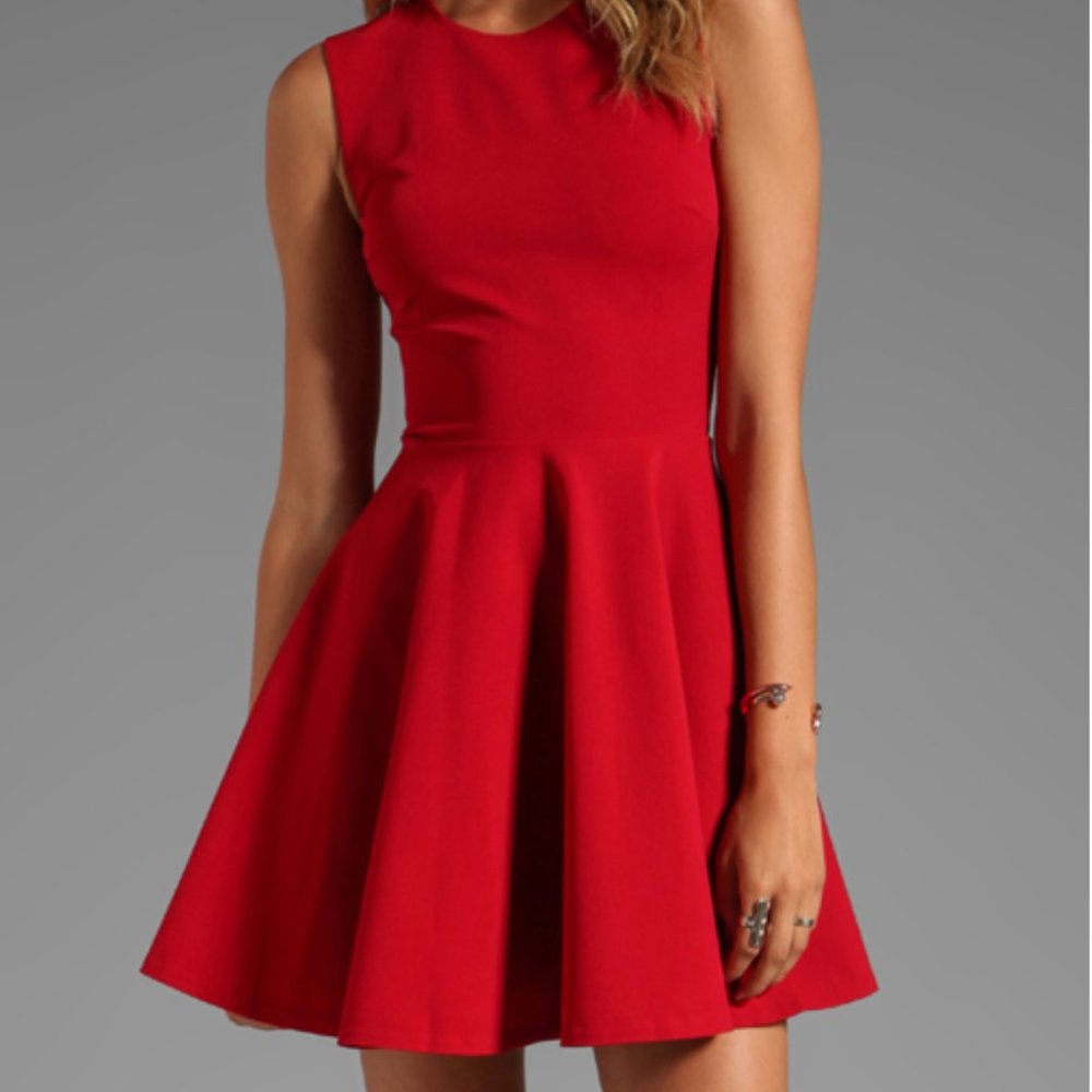 Red Diane von Furstenburg 'Jeannie' Dress - NWOT